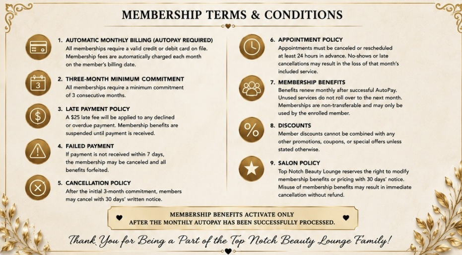 Gold Membership Back