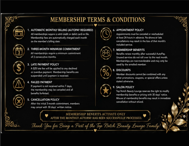 Elite Membership Back